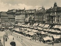 Trg bana Jelačića oko 1935. godine